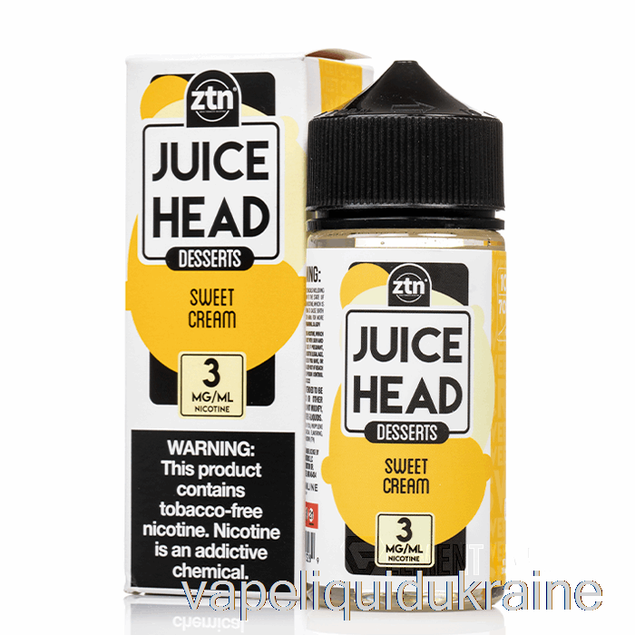 Vape Ukraine Sweet Cream - Juice Head - 100mL 0mg